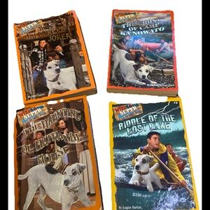 Vintage Lot Of 4 The Adventures Of Wishbone Super Mysteries Books 1-4 EUC 1997